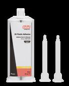 Långsamt, 5 minuter 90672241 (50 ml, Transparant) Kraftfullt tvåkomponentslim (2K-PU) för plastreparationer. För både små och medelstora reparationer. Färg Genomskinlig. Patron med 50 ml.