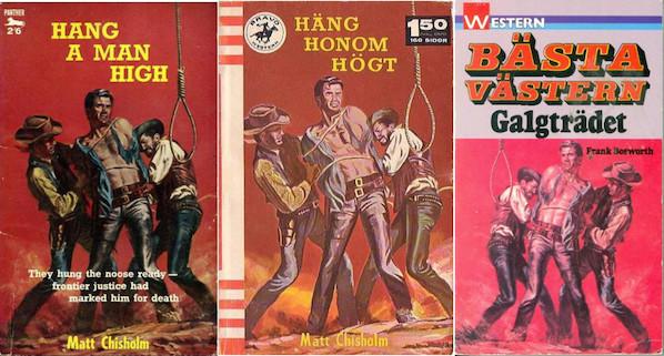 Första boken i Pingvinförlagets serie Bravo från 1963 var försedd med en målning som tydligt var manuellt kopierad från Panthers brittiska originalutgåva av texten från 1959.
