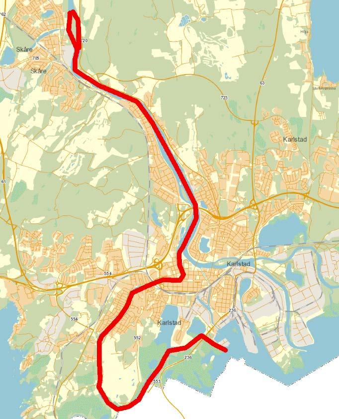 1.4 Avgränsningar Muddringsplanen behandlar enbart muddringar i älvens huvudfåra från Almar till förgreningen vid Sandgrundsudden samt älvens västra fåra från Sandgrundsudden till mynningen vid
