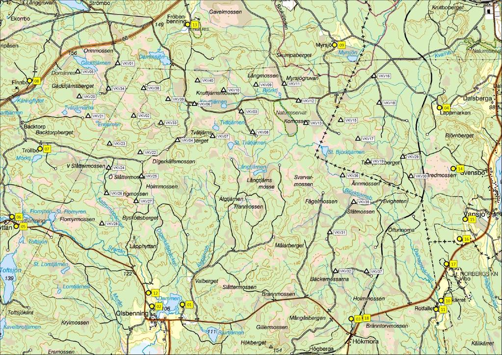 Ljudimmissionsberäkning av ljud från vindkraft Bilaga A01 - Nordex 