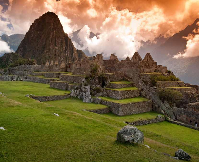 Dag 6. Machu Picchu till Cuzco Dagen börjar tidigt med en 25 minuters färd upp till det fantastiska inka citadellet Machu Picchu.