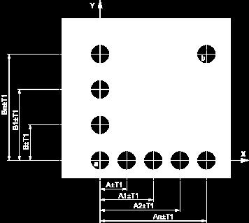 A: 30 mm min. / 1.18 in. min. B: 40 mm min. / 1.57 in.