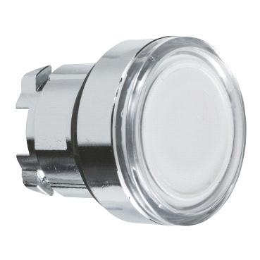 Produktdatablad Egenskaper ZB4BW31 (37 331 25) Vit plant lamptrycke Ø22 återfjädrande för BA9s bulb Kompletterande Bredd Höjd Djup Produktens vikt Motstånd mot högtryckstvätt Mekanisk livslängd