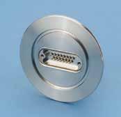 Subminiature-D, HV ISO Feedthroughs 50-Pin A 25-Pin 0.040 pin dia, typ. Vacuum Side C OD Pin 1 Air Side 15-Pin 9-Pin 4-40 UNC x 0.