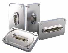 Subminiature-D, HV Bulkhead-D TM Feedthroughs 2.00 A C 4-40 UNC x 0.