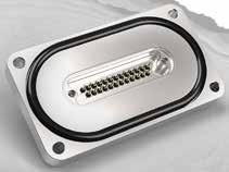 air side. Bulkhead-D 9 to 50 Pin / 500 VDC, 5 Amp / 150 C / HV to 1x10-8 Torr 0.