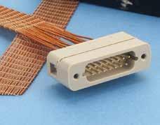 Subminiature-D, UHV Cable Assemblies Ultrahigh Vacuum Ribbon Cable Assemblies to Cable UHV ribbon cable assemblies are fitted with PEEK Subminiature-D connectors at one end and non-terminated, Kapton