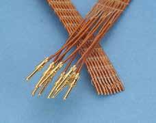 Ribbon Cable Assemblies 250 C / UHV to 1x10-10 Torr 100340 / Male Pin UHV to Cable Wire Length Dimensions Gender W x H x D 100350 / Female Socket UHV to Cable 100240 / Male Pin UHV Contact to Cable