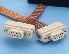 Subminiature-D, UHV Cable Assemblies Ultrahigh Vacuum Ribbon Extension Cable Assemblies to Extension Cables are fitted with PEEK Subminiature-D connectors on both ends of a 19 or 39 inch UHV Kapton