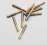 04.043-.046 / 20-24 AWG GS-10-S 110908 35 1 Pack F 0.04.023-.027 / 26-30 AWG GS2-10-S 110909 35 1. For use in air or vacuum service connectors. 2. See page 109 for bulk packs. 3. High duty cycle stainless steel contacts require positioner DCT-P-2 on DCT-1 crimp tool.