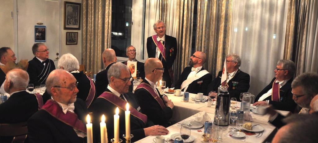 Förtrollande högtidsdag i Sala Söndagen den 10 februari firade Sala Frimurarebröder sin 134:e högtidsdag!