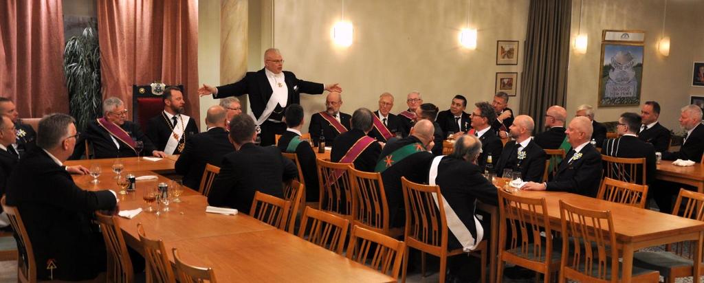 Två receptioner samma kväll!