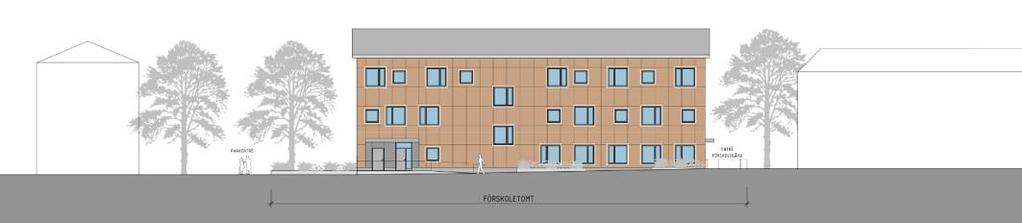 SISAB behöver en större förskola på platsen eftersom behovet av förskoleplatser i Blackeberg är stort. Den nya byggnaden ska inrymma förskoleverksamhet med fem avdelningar fördelat på tre våningsplan.