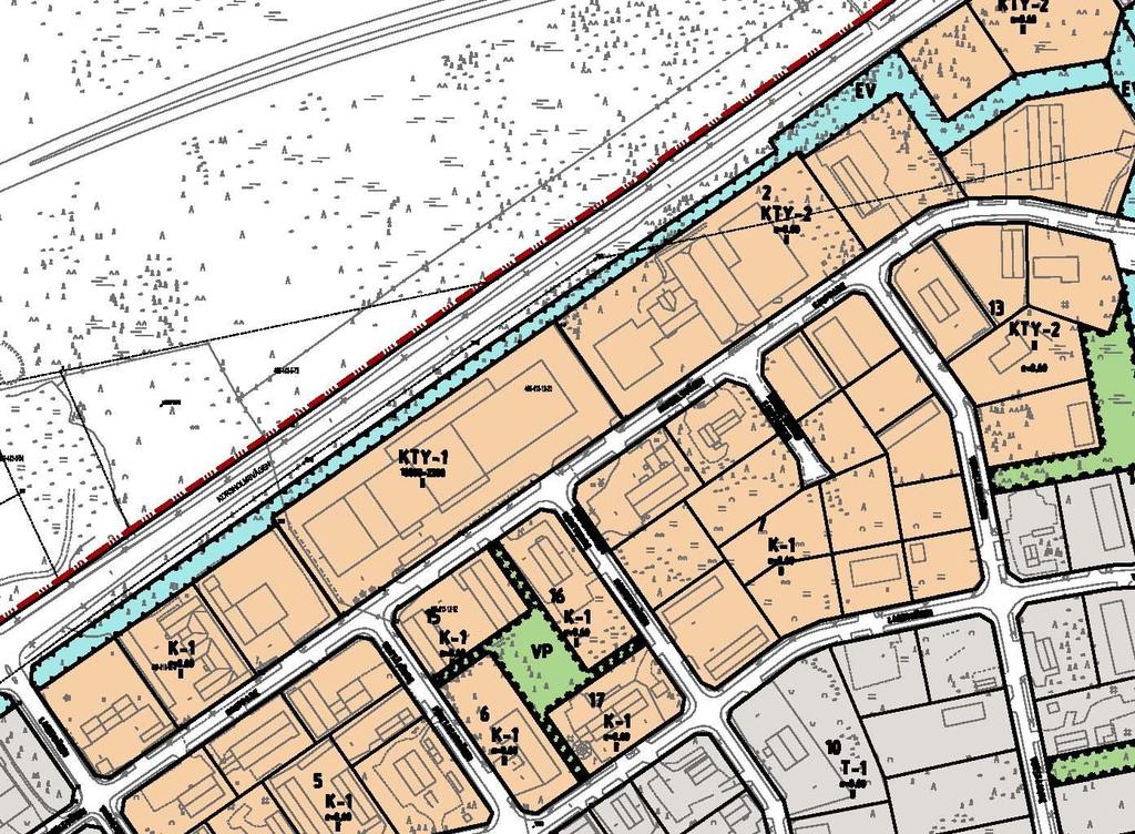 Bild 8. Detaljplansammanställning. Byggnadsordning Korsholms kommuns byggnadsordning har trätt i kraft den 1.8.2013.