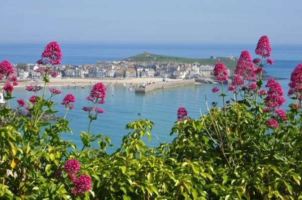 South West Coast Path, Padstow St Ives, 6 nätter 3(6) sedan tog sig vidare till St James-katedralen i Santiago de Compostela.