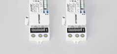 1. While the 1st sensor detects motion, it switches on, and the 2nd one goes to stand-by brightness. 2. The person walks to the 2nd floor, the 2nd sensor at and the 3rd sensor goes to stand-by brightness.
