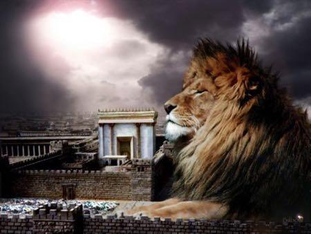 Jesus upprättar sitt Messianska Tusenårika rike med Israels Land och Jerusalem i centrum (Jes