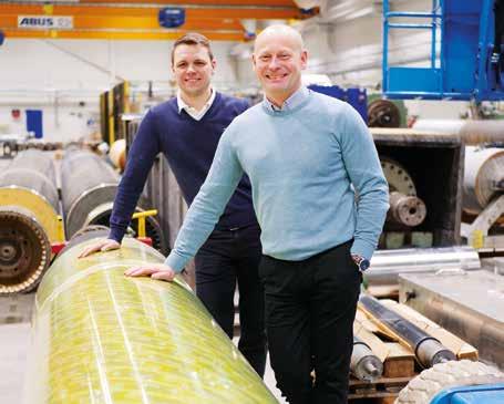 tillväxt och näringsliv TEXT OCH FOTO: ANNICA ÅMAN PAPER PROVINCE TRITON EXPANDERAR UTAN VÄXTVÄRK Triton Valsteknik ska bli dubbelt så stora inom tre år.