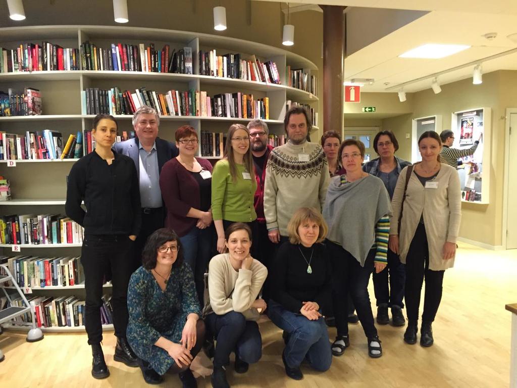 Foto: Eivor Wikström Workshop på KB 2015-02-16