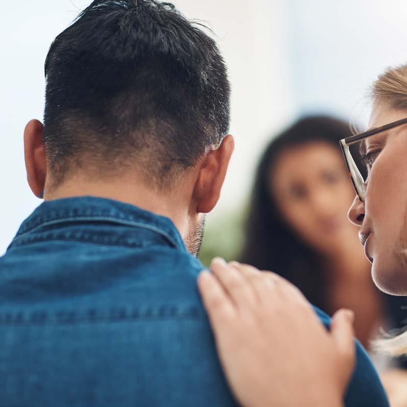 UPPHOVSMAN FOTO: IAFTOR, E+ VIA GETTY IMAGES Några tips: UTTRYCK DIG I JAG-FORM jag upplever, jag ser LYSSNA AKTIVT ställ öppna frågor, våga vara tyst och vänta på svaret.