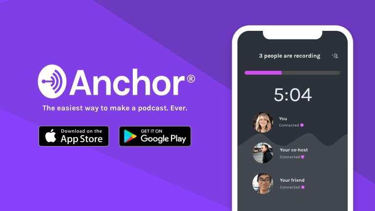 Bokpoddar Verktyg: Anchor Enkel app för att skapa podcasts, alltså digitala