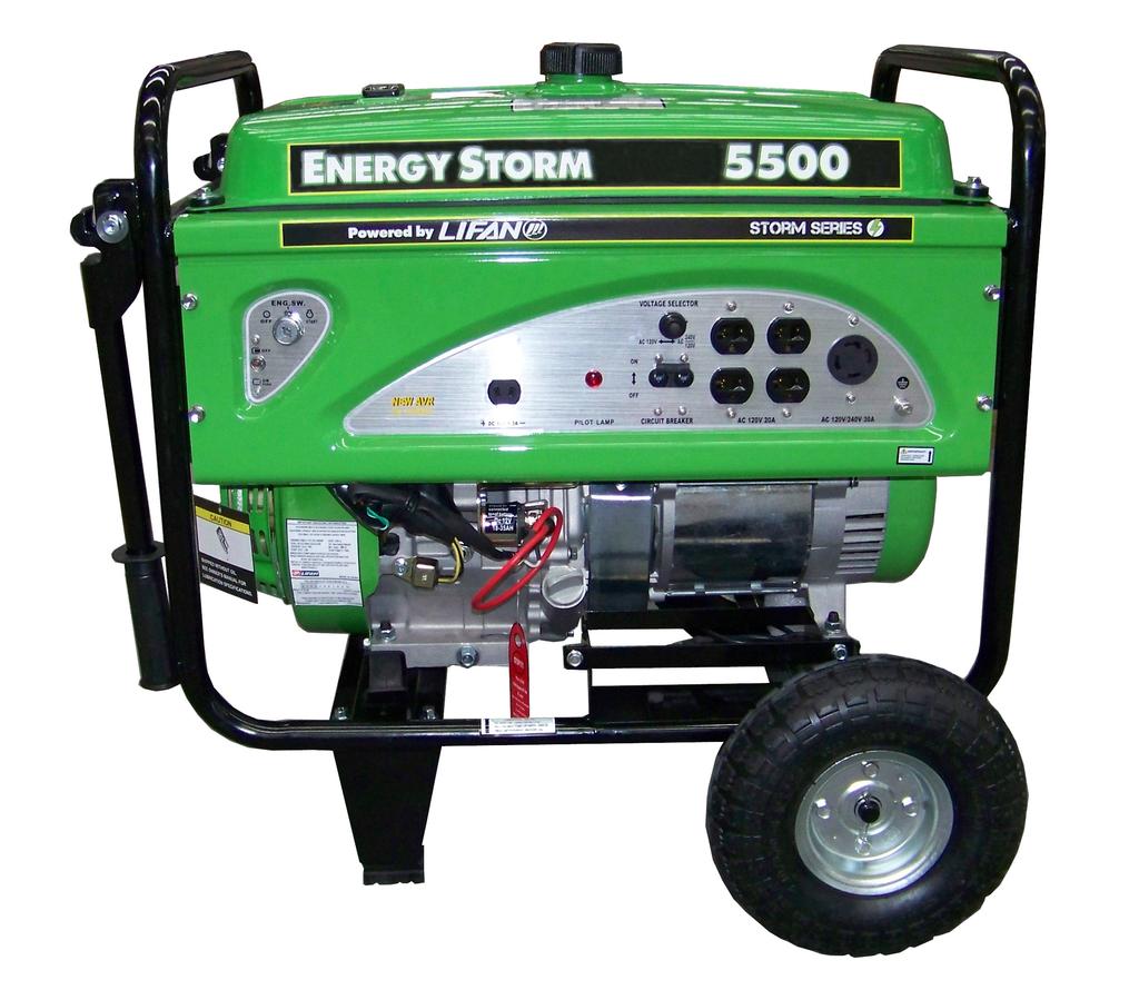 ES5500 PORTABLE GENERATOR 05 Industrial Park Road