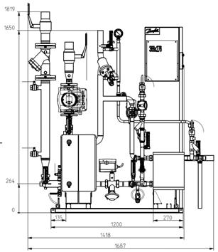 DSE2 FIX Utförande Exempel 005L7019 430 kw VS 12 Danfoss Heating Segment