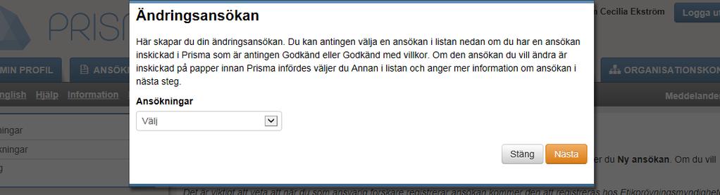 FoU-chefen slutsignerar ansökan när resursintyg är inkommet till Grants Office. 3.