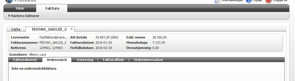 Även om du leveranskvitterat rätt mängd och antal så kan det vara en differens mellan vad som är levererat och vad som är fakturerat.