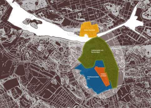 Sida 3 (9) den långa planeringshorisonten samt olika förutsättningar utifrån planeringsstrategin delas arbetet med Söderstaden upp i fyra programområden; Globenområdet, Slakthusområdet, Gullmarsplan/