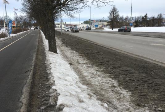 Svackdike - vinterfunktion Tillsyn av dagvattenanläggningar 2019-05-08 (33) Svackdike Fördelar + Ger