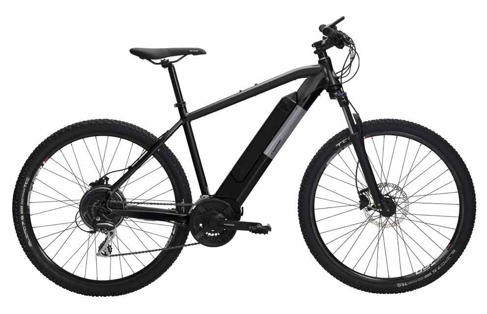 KRAFT K30, 11-VXL 46, 48 & 52cm Svart Shimano Steps E7000 HJUL/FÄLG Shimano E8010, 504Wh DT LCD, Shimano SC-E7000 Bak