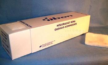 Gasväv Steril, 2-pack AST Medical AB 106124787 7x10cm 0,16 kr 1250011 Ny leverantör 6010712G 106124829 10x20cm 0,49 kr 1250007 Ny leverantör 6012202G 106124845 10x10cm 0,19 kr 1250005 Ny leverantör