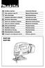 GB Cordless Jig Saw Instruction Manual Scie sauteuse sans fil Manuel d instructions Akku-Stichsäge Betriebsanleitung