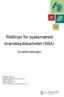 Riktlinjer för systematiskt brandskyddsarbetet (SBA)