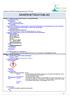 SÄKERHETSDATABLAD. I enlighet med REACH-Kemikalieförordning (EG) 1907/2006