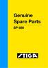 Genuine Spare Parts SP 680