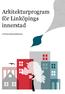 Arkitekturprogram. Arkitekturprogram för Linköpings för innerstaden innerstad UTSTÄLLNINGSHANDLING