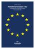 RAPPORT JUNI Hotellmarknaden i EU. En kartläggning av storlek och utveckling Perioden
