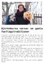 Björköborna värnar om gamla fastlagstraditioner