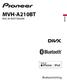 MVH-A210BT. Bruksanvisning RDS AV-MOTTAGARE. Svenska