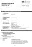 SÄKERHETSDATABLAD enligt Förordning (EG) nr 1907/2006. StoCryl HC 100 1/13 MA /E. Rev. nr Revisionsdatum