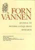 Notiser om bronsåldersfynd Nerman, Birger Fornvännen 1953(48), s : ill.   Ingår i: