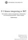 F-3 lärares integrering av IKT