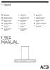 CONTENTS 1. RECOMMENDATIONS AND SUGGESTIONS USE MAINTENANCE CONTROLS LIGHTING...6. to get the very best from it.