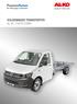 VOLKSWAGEN TRANSPORTER AL-KO CHASSTEKNIK