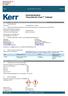 Säkerhetsdatablad Temp-Bond Clear Catalyst