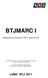 BTJMARC I. Bibliografisk poststruktur i BTJ:s utbytesformat
