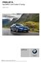 PRISLISTA. Nya BMW 3-serie Sedan & Touring. Nya BMW 3-serie Sedan & Touring. När du älskar att köra. Giltig från 1 juli 2019