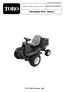 FORM NO Rev A INSTRUKTIONSBOK SERIENR OCH H GRE GROUNDS PRO 2000-D